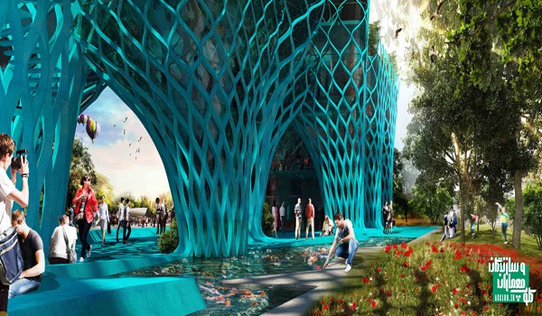 پاویون ایران در اکسپو میلان؛ شاهین حیدری